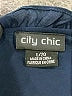 City Chic 100% Polyester Blue 3/4 Sleeve Blouse Size 20 Plus (L) - photo 6