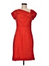 J.Crew 100% Wool Solid Red Cocktail Dress Size 8 - photo 1