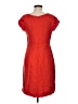 J.Crew 100% Wool Solid Red Cocktail Dress Size 8 - photo 2