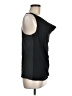 Banana Republic 100% Polyester Black Sleeveless Blouse Size M - photo 4
