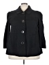 Dialogue Solid Black Coat Size 2X - photo 1