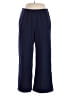Gap 100% Polyester Solid Blue Casual Pants Size L - photo 1