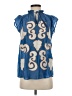 Chufy Blue Sleeveless Blouse Size XS - photo 1