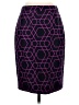 J.Crew Graphic Purple Wool Skirt Size 4 - photo 1