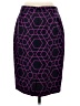J.Crew Graphic Purple Wool Skirt Size 4 - photo 2