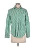 J.Crew 100% Cotton Stripes Green Long Sleeve Button-Down Shirt Size 2 - photo 1
