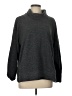 Nike Solid Gray Turtleneck Sweater Size L - photo 1