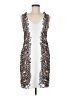 Self-Portrait Paisley White Blue Cocktail Dress Size 6 - photo 1