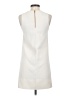 Topshop 100% Polyester Color Block Ivory Casual Dress Size 2 - photo 2