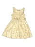 Assorted Brands 100% Polyester Gold Dress Size 7 - photo 1