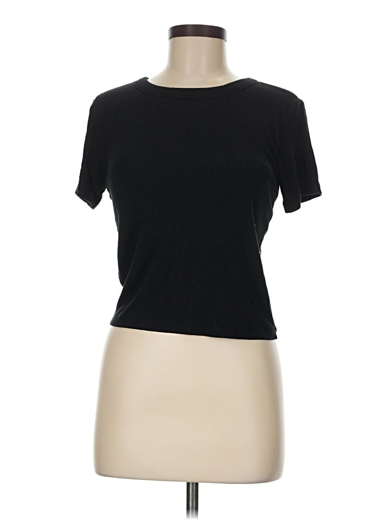 Pre-owned Lou & Grey Short Sleeve T-shirt In Black