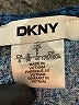 DKNY 100% Polyester Graphic Blue Cocktail Dress Size 8 - photo 7