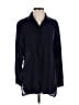 Zara Basic Blue Long Sleeve Blouse Size S - photo 1