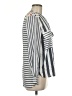 Vilagallo Stripes Gray White Long Sleeve Blouse Size EU (FR) 40 / US 8 - photo 4