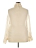 Brunello Cucinelli 100% Silk Ivory Silk Blouse Size XXL - photo 2