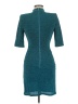 Alice + Olivia Tweed Teal Cocktail Dress Size 6 - photo 2