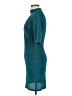 Alice + Olivia Tweed Teal Cocktail Dress Size 6 - photo 5