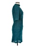 Alice + Olivia Tweed Teal Cocktail Dress Size 6 - photo 4