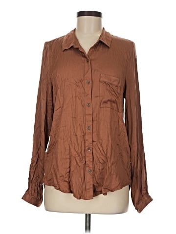 Splendid Long Sleeve Button-Down Shirt (view 1)