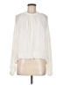 Fate 100% Polyester Ivory Long Sleeve Blouse Size M - photo 1
