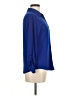Cable & Gauge Blue Long Sleeve Blouse Size M - photo 4