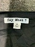 Say What? Black 3/4 Sleeve Blouse Size M - photo 4