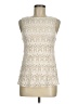 Unbranded Ivory Sleeveless Blouse Size M (estimated) - photo 1