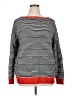 Zeagoo 100% Acrylic Stripes Red Pullover Sweater Size XL - photo 1