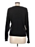 Lise J Color Block Black Cardigan Size M - photo 2
