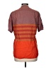 Assorted Brands Color Block Orange Short Sleeve Blouse Size M (estimated) - photo 2