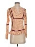 Ruth Burgundy Long Sleeve Blouse Size 2 - photo 1