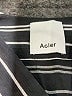 Acler Stripes Black 3/4 Sleeve Blouse Size 16 - photo 7
