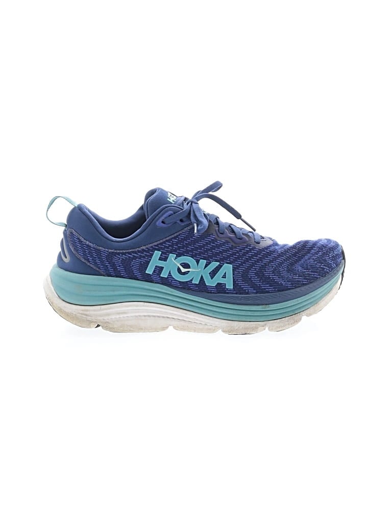 Pre-owned Hoka Sneakers In Blue