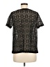 Ann Taylor LOFT Black Short Sleeve Top Size M - photo 2