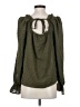 Mine 100% Polyester Green Long Sleeve Blouse Size S - photo 2