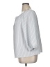Willi Smith 100% Polyester Gray 3/4 Sleeve Blouse Size 1X - photo 5