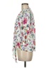 Investments Floral White 3/4 Sleeve Blouse Size M (petite) - photo 5