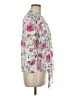 Investments Floral White 3/4 Sleeve Blouse Size M (petite) - photo 4