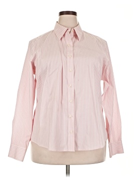 Lands' End Long Sleeve Button Down Shirt