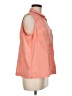 Brisas Orange Sleeveless Button-Down Shirt Size M (estimated) - photo 4