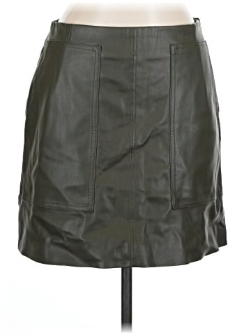H&M Faux Leather Skirt (view 1)