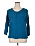 White Stag Teal 3/4 Sleeve Top Size XL - photo 1