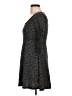Xhilaration Polka Dots Black Casual Dress Size L - photo 5