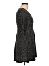 Xhilaration Polka Dots Black Casual Dress Size L - photo 4