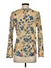 Keren Hart Gold 3/4 Sleeve Blouse Size S - photo 2