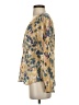 Keren Hart Gold 3/4 Sleeve Blouse Size S - photo 5