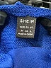 Shein 100% Polyester Blue Pullover Hoodie Size 6 - photo 7