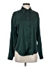 Shein 100% Polyester Green Long Sleeve Blouse Size 4 - photo 1