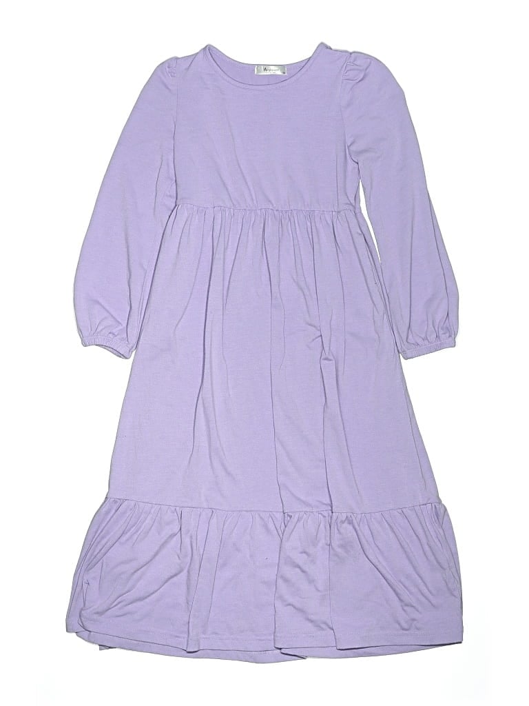Pre-owned Arshiner Kids' Dress In Purple