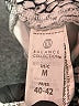 Balance Collection Print Silver Active Pants Size M - photo 7